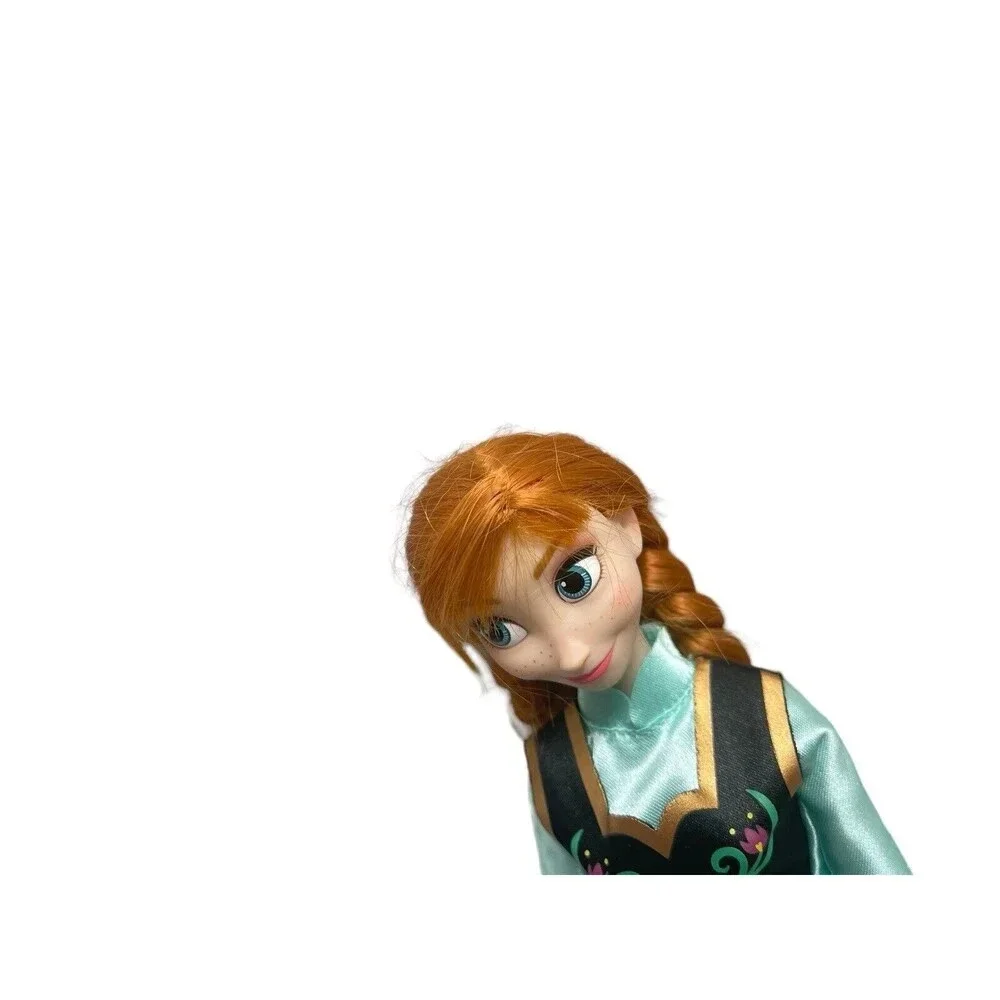 Disney Frozen Anna Barbie Fashion Doll Hasbro Red Hair Braids